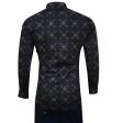 Print Black Shirt : Party