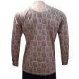 Print Peach Shirt : Party