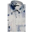 Print Blue Shirt : Ditto