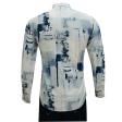 Print Blue Shirt : Ditto