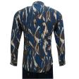Print Blue Shirt : Ditto