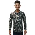 Print Gray Shirt : Ditto