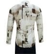 Print Brown Shirt : Ditto