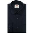 Self Design Navy Blue Shirt : Ditto