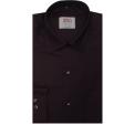 Self Design Maroon Shirt : Ditto