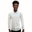 Embroidered White Shirt : Ditto