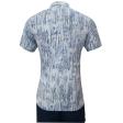 Print Blue Shirt : Ditto