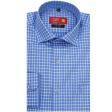 Checks Blue Shirt : Business