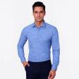 Checks Blue Shirt : Business