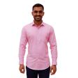 Checks Pink Shirt : Business