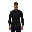 Checks Black Shirt : Business