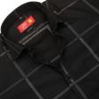 Checks Black Shirt : Business
