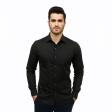Self Design Black Shirt : Business