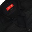 Self Design Black Shirt : Business
