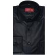 Self Design Black Shirt : Business