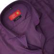 Self Design Mauve Shirt : Business