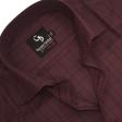 Checks Rust Shirt : Business