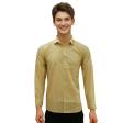 Plain Gold Shirt : Business