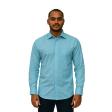 Plain Blue Shirt : Business