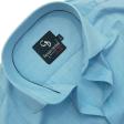 Plain Blue Shirt : Business