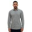 Plain Light Gray Shirt : Business