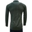 Stripes Dark Green Shirt : Business