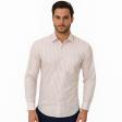 Stripes Peach Shirt : Business