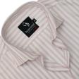Stripes Peach Shirt : Business