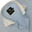 Self Design Blue Shirt : Business