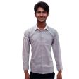 Self Design Purple Shirt : Business