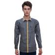 Combination Navy Blue Shirt : Party