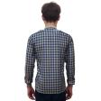 Combination Navy Blue Shirt : Party