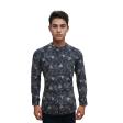 Print Black Shirt : Party