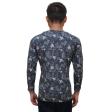 Print Black Shirt : Party