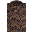 Print Brown Shirt : Ditto