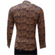 Print Brown Shirt : Ditto