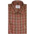 Self Design Maroon Shirt : Ditto