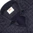 Self Design Navy Blue Shirt : Ditto