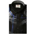 Handpainted Balck Shirt : Ditto