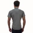 Handpainted Gray Shirt : Ditto