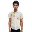 Handpainted Cream Shirt : Ditto
