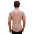 Print Brown Shirt : Party