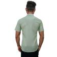 Print Green Shirt : Party