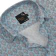 Print Green Shirt : Party