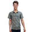 Print Gray Shirt : Party