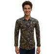 Print Brown Shirt : Ditto
