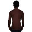 Combination Maroon Shirt : Ditto