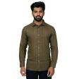 Stripes Brown Shirt : Business