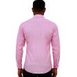 Stripes Pink Shirt : Business