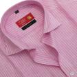 Stripes Pink Shirt : Business